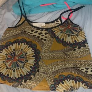 Loose cropped tank